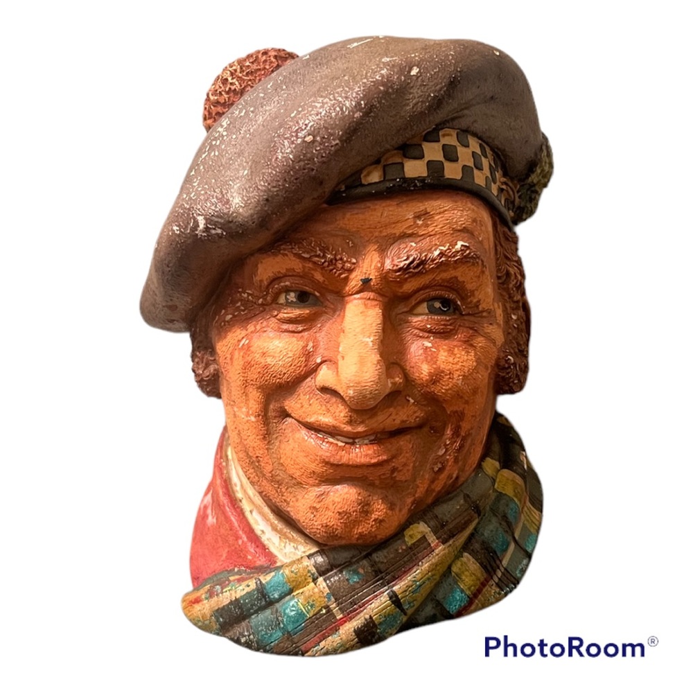 Jock Chalkware Character Plaque